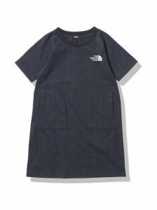 ザ・ノース・フェイス THE NORTH FACE G Stretch Denim Mountain Onepiece (ガールズストレッチデニムマウンテンワンピース) その他トッ