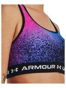 アンダーアーマー UNDER ARMOUR UA CROSSBACK MID PRINT スポーツブラ レディース 