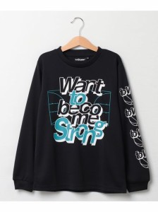 エスエーギア s.a.gear ジュニア23AWグラフィック長袖Tシャツ 長袖Tシャツ（ロンT） レディース 