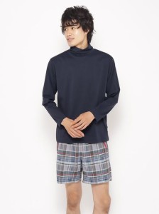 サニデイズ　トウキョウ sanideiz TOKYO コットンタッチ天竺ハイネック長袖Tシャツ MENS 長袖Tシャツ（ロンT） レディース 