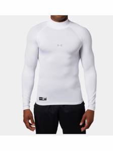 アンダーアーマー UNDER ARMOUR UA HG ARMOUR COMP LS MOCK PK 長袖アンダーシャツ レディース 