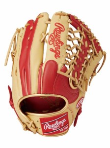 ローリングス Rawlings 軟式 HYPER TECH COLOR SYNC(ハイパーテックカラーシンク)Y719-スカーレット/キャメル 軟式グラブ レディース 