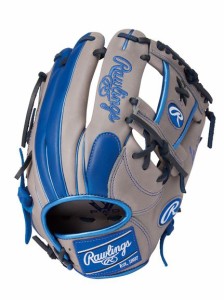 ローリングス Rawlings 軟式 HYPER TECH COLOR SYNC(ハイパーテックカラーシンク)N62-グレー/ロイヤル 軟式グラブ レディース 