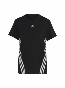 アディダス adidas W TRAIN ICONS 3ST Tシャツ Tシャツ レディース 