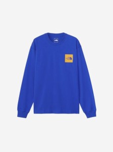 ザ・ノース・フェイス THE NORTH FACE L/S Square Logo Tee (ロングスリーブスクエアロゴティー) 長袖Tシャツ（ロンT）