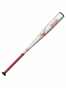 ミズノ MIZUNO 軟式用金属製 ウィルドライブ レッド 軟式バット レディース 