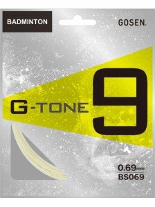 ゴーセン GOSEN ＢＳ０６９　Ｇ?ＴＯＮＥ　９ バドミントンストリングス レディース 