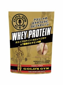 ゴールドジム GOLD'S GYM ホエイプロテイン カフェオレ風味 20G　小袋 ホエイプロテイン レディース 