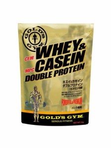 ゴールドジム GOLD'S GYM ホエイ&カゼイン ダブルプロテイン 900G カゼイン・SOYプロテイン レディース 