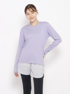 サニデイズ　トウキョウ sanideiz TOKYO for RUN テックカノコ クルーネック長袖Tシャツ LADIES ロングスリーブTシャツ レディース 