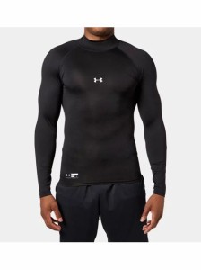 アンダーアーマー UNDER ARMOUR UA HG ARMOUR COMP LS MOCK PK 長袖アンダーシャツ レディース 