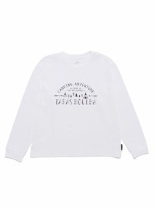 タラスブルバ TARAS BOULBA レディース ポリエステルロングＴシャツ（キャンプロゴ） 長袖Tシャツ（ロンT） レディース 