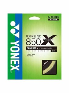 ヨネックス YONEX AERON SUPER850 CROSS テニスストリングス レディース 