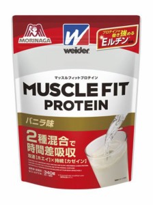 ウイダー weider マッスルフィットプロテインバニラ味340g その他（飲食料品） レディース 