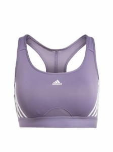 アディダス adidas W TRN 3S ミディアムサポートブラ スポーツブラ レディース 