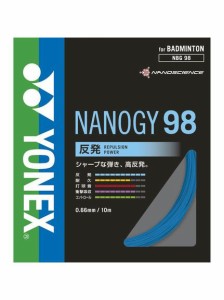 ヨネックス YONEX ナノジー９８ バドミントンストリングス レディース 