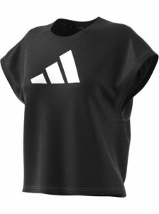 アディダス adidas W TRAIN ICONS LOGO Tシャツ Tシャツ レディース 