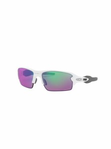 オークリー OAKLEY （Ａ）ＦＬＡＫ ２．０ ＰＬＳＨＤＷＴＥ Ｗ／ＰＲＩＺＭＧＯＬＦ スポーツ レディース 