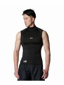 アンダーアーマー UNDER ARMOUR UA HG ARMOUR COMP SL MOCK PK ノースリーブTシャツ レディース 