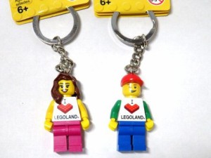 LEGO　ペア　キーホルダー　レゴランド