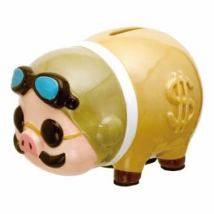 ZAK　ジブリ　紅の豚 なつかしい豚の貯金箱