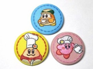 ZAK　カービィ　カフェ限定　刺繍バッチセット　B