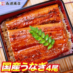 国産うなぎ 4尾 約150g ×4 蒲焼き かば焼き 鰻 ウナギ かば焼き 土用の丑の日 スタミナ お取り寄せグルメ 食品 プレゼント 母の日 新生