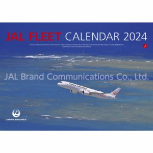 JAL「FLEET」 2024年 ( 令和6年 )　カレンダー CL-1135(同梱不可)(ヒラcal)