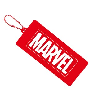 MARVEL ラバーダイカットミラー ロゴ レッド　MV-5537043RD【激安メガセール！】