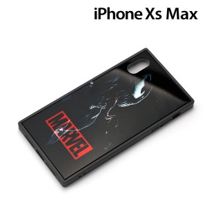 □ MARVEL iPhone XS Max（6.5インチ）用 ガラスハイブリットケース ヴェノム PG-DCS637VEN(メール便送料無料)