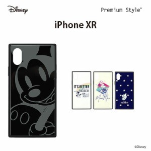 □ ディズニー iPhone XR(6.1インチ)用 ガラスハイブリッドケース (メール便送料無料)