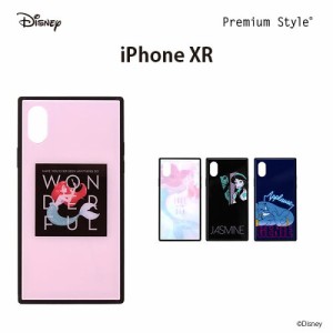 □ ディズニー iPhone XR(6.1インチ)用 ガラスハイブリッドケース (メール便送料無料)