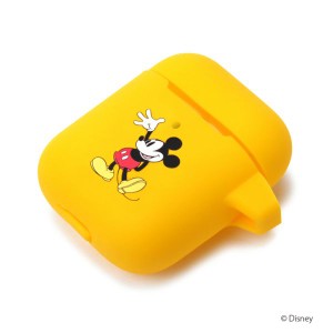 ☆ ディズニー Air Pods充電ケース シリコンカバー ミッキーマウス　PG-DAPC01MKY