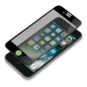 □ iPhone SE（第2世代） iPhone8/7/6s/6 専用 3Dハイブリッド液晶保護ガラス 覗き見防止　PG-20MGL04HMB (メール便送料無料)