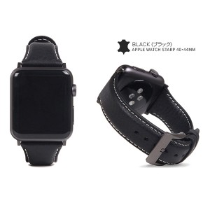 【送料無料】SLG Design AppleWatchバンド 44/42mm用 Italian Minerva Box Leather ブラック SD18392AW (激安メガセール！)