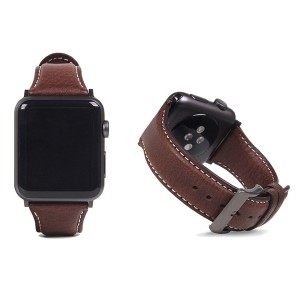 【送料無料】SLG Design AppleWatchバンド 40/38mm用 Italian Minerva Box Leather ブラウン SD18396AW (激安メガセール！)