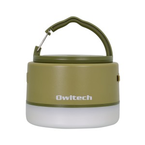 【送料無料】Owltech(オウルテック) LEDキャンピングランタン 大容量モバイルバッテリー搭載 カーキ OWL-LPB6701LA-KH