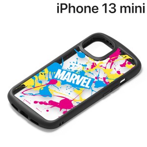 MARVEL iPhone 13 mini用 ガラスタフケース スプラッシュ PG-DGT21J20MVL (メール便送料無料)