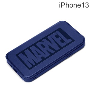 MARVEL iPhone 13用 ガラスフリップケース スパイダーマン PG-DGF21K20SPM