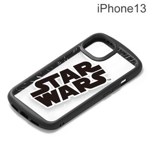 スターウォーズ(STAR WARS) iPhone 13用 ガラスタフケース スター・ウォーズロゴ PG-DGT21K31SW (メール便送料無料)