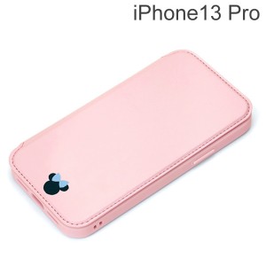 ディズニー iPhone 13 Pro用 ガラスフリップケース ミニーマウス PG-DGF21N02MNE