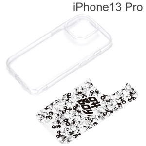 ディズニー iPhone 13 Pro用 抗菌ハイブリッドケース ミッキーマウス PG-DPT21N01MKY (メール便送料無料)