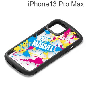 MARVEL iPhone 13 Pro Max用 ガラスタフケース スプラッシュ PG-DGT21P20MVL (メール便送料無料)
