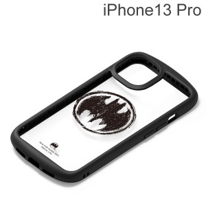 バットマン iPhone 13 Pro用 ガラスタフケース PG-WGT21N02BAT (メール便送料無料)