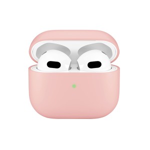 AirPods 第3世代用 抗菌シリコンケース ピンク PG-AP3SL03PK