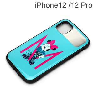 ディズニー iPhone 12/12 Pro用 ハイブリッドタフケース ミニーマウス PG-DPT20G10MNE (メール便送料無料)