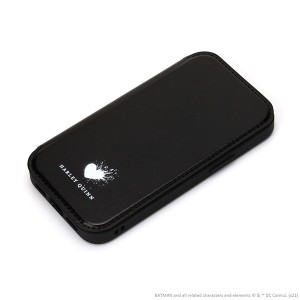 バットマン iPhone 12/12 Pro用 ガラスフリップケース ハーレイ・クイン PG-WGF20G05HLQ (メール便送料無料)