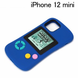 ディズニーiPhone 12 mini用 シリコンケース ミッキーマウス/GAME PG-DSC20F05MKY (メール便送料無料)