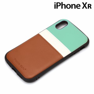 □ iPhoneXR (6.1インチ) 専用 タフポケットケース チョコミント　PG-18YPT07GR【メール便送料無料】