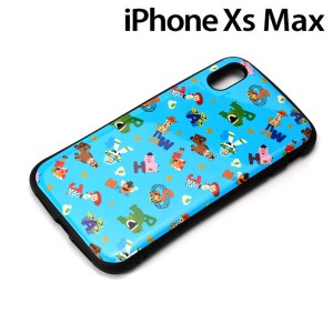□ ディズニー iPhone XS Max 用 ハイブリッドタフケース トイ・ストーリー ブルー PG-DCS524TOY[メール便送料無料]